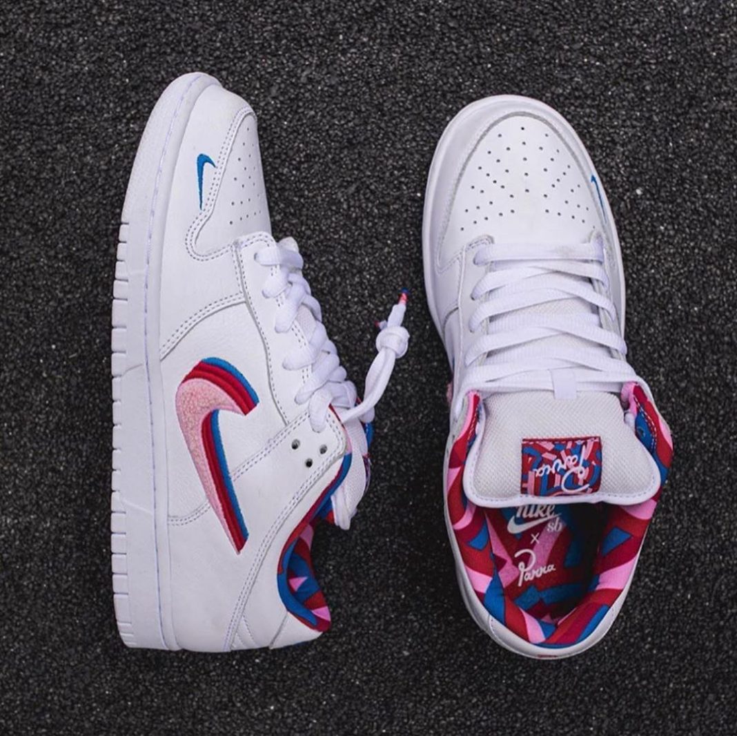 Here’s a first look at the @nikesb x @pietparra Dunks. What’s your initial impre...