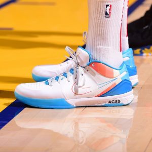 #KicksOnCourt: @PJTucker in a custom ACES Nike Kobe 4 tonight in Oakland.
 Noah ...