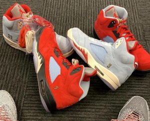 @PJTucker never plays fair  Thoughts on these @TrophyRoomStore Jordan 5s?
Note: ...