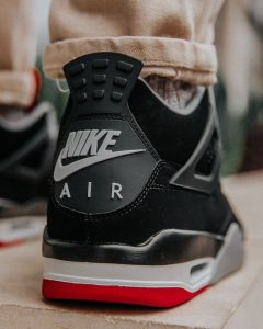Link in bio: This weekend, the Air Jordan 4 Black/Red returns for the first time...