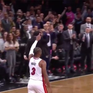 @DwyaneWade has recorded a triple-double in his final NBA game#OneLastDance
 @NB...
