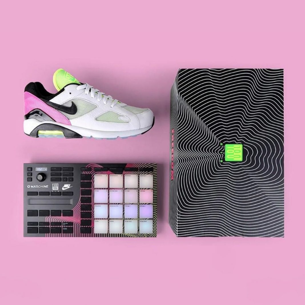 Native Instruments and Nike have teamed up to give away a pair of Air Max 180s a...