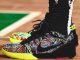 #KicksOnCourt: DeMar DeRozan in the “Wizenard” Nike Kobe 4 Protro 
 @nbakicks...